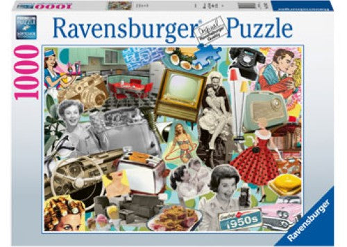 Puzzle - Ravensburger- The 50s 1000p