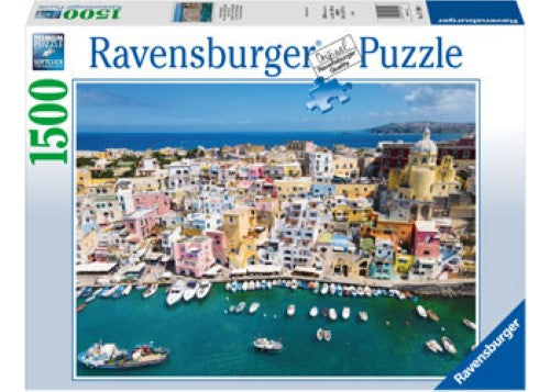 Puzzle - Ravensburger- Colorful Procida Italy 1500p