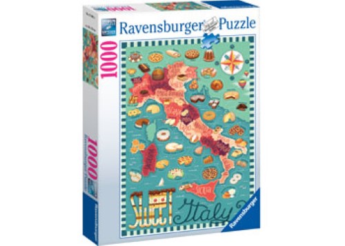 Puzzle - Ravensburger- Dessert Tour of Italy 1000p
