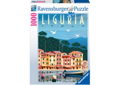 Puzzle - Ravensburger- Postcard from Liguria Italy 1000p
