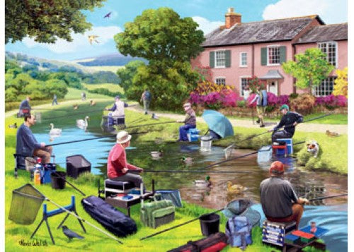 Puzzle - Ravensburger- Happy Days No 7 Favourite Pastimes 4x500p