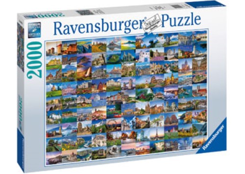 Puzzle - Ravensburger- 99 Places in Europe 2000p