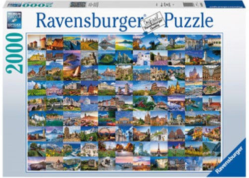 Puzzle - Ravensburger- 99 Places in Europe 2000p