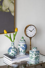 Decorative - Blue & Green Porcelain Set of 3