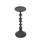 Decorative - Black Candle Holder - 28cm
