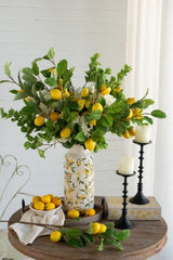 Decorative - Black Candle Holder - 28cm