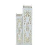 White Book Box Set of 2