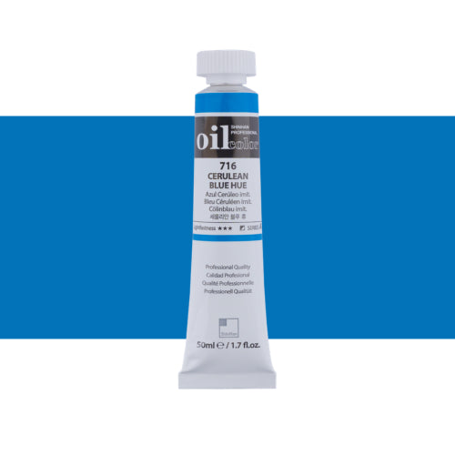 ShinHan Professional 50ml Oil Paint   CERULEAN BLUE HUE