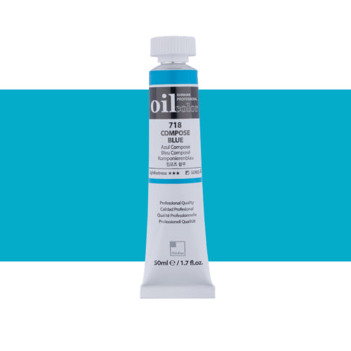 ShinHan Professional 50ml Oil Paint   COMPOSE BLUE