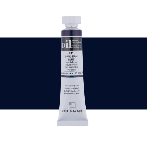 ShinHan Professional 50ml Oil Paint   PRUSSIAN BLUE