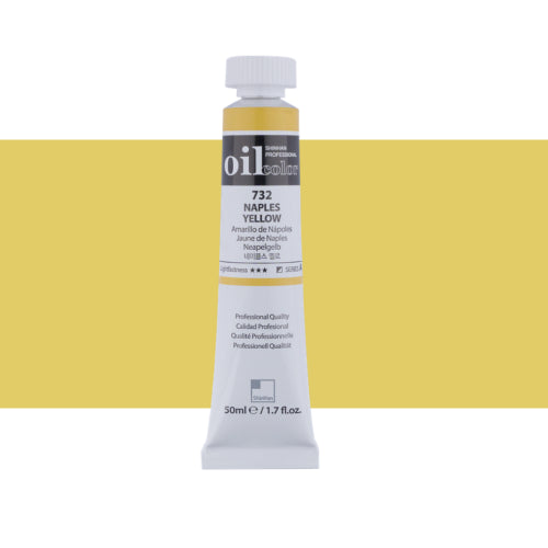 ShinHan Professional 50ml Oil Paint   NAPLES YELLOW