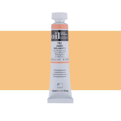 ShinHan Professional 50ml Oil Paint   JAUNE BRILLIANT 3