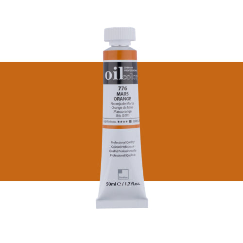 ShinHan Professional 50ml Oil Paint   MARS ORANGE