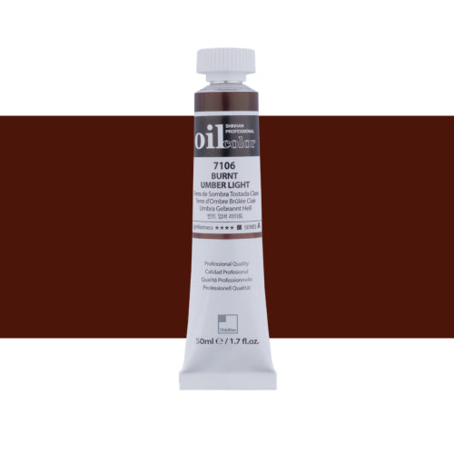ShinHan Professional 50ml Oil Paint   BURNT UMBER LIGHT