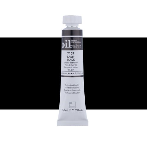 ShinHan Professional 50ml Oil Paint   LAMP BLACK