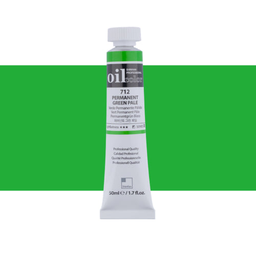 ShinHan Professional 50ml Oil Paint   PERM GREEN PALE