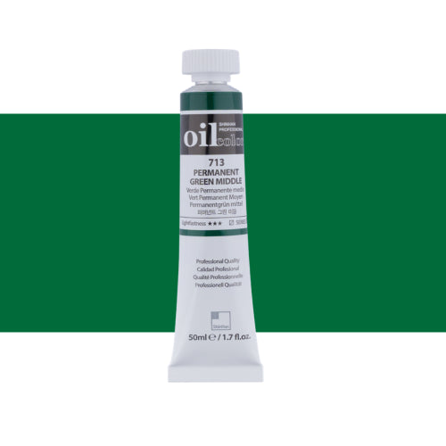 ShinHan Professional 50ml Oil Paint   PERM GREEN MIDDLE