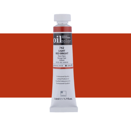 ShinHan Professional 50ml Oil Paint   LIGHT RED BRIGHT