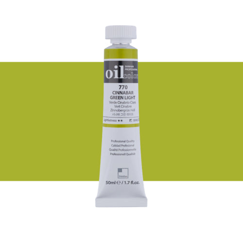 ShinHan Professional 50ml Oil Paint   CINNABAR GREEN LT