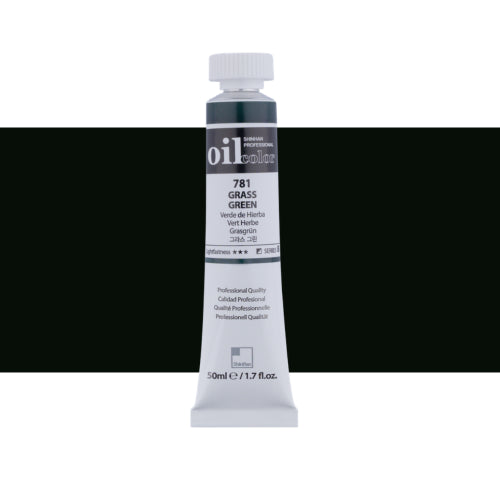 ShinHan Professional 50ml Oil Paint   GRASS GREEN