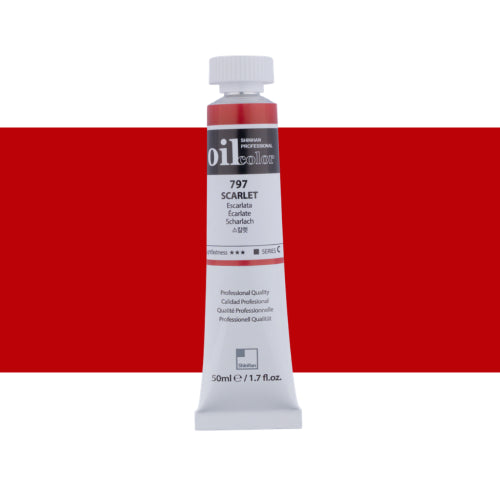 ShinHan Professional 50ml Oil Paint   SCARLET