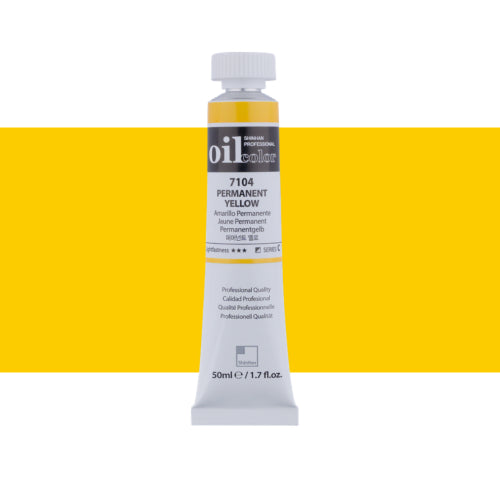 ShinHan Professional 50ml Oil Paint   PERMANENT YELLOW