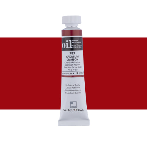 ShinHan Professional 50ml Oil Paint   CADMIUM CRIMSON