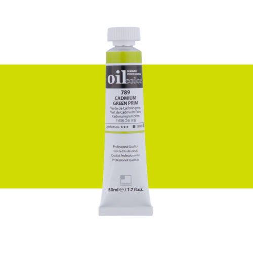 ShinHan Professional 50ml Oil Paint   CADMIUM GREEN PRIM