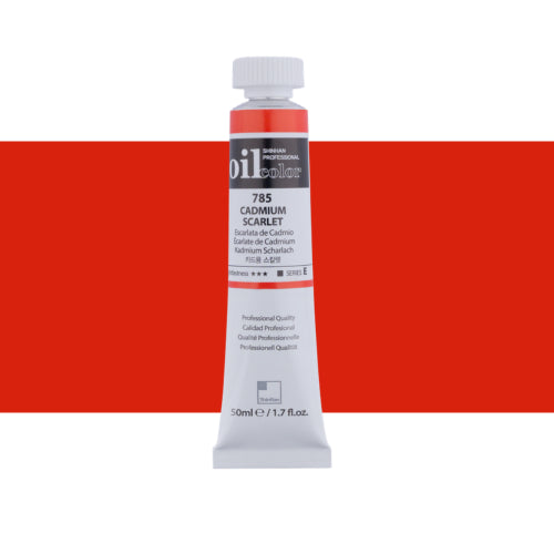 ShinHan Professional 50ml Oil Paint   CADMIUM SCARLET
