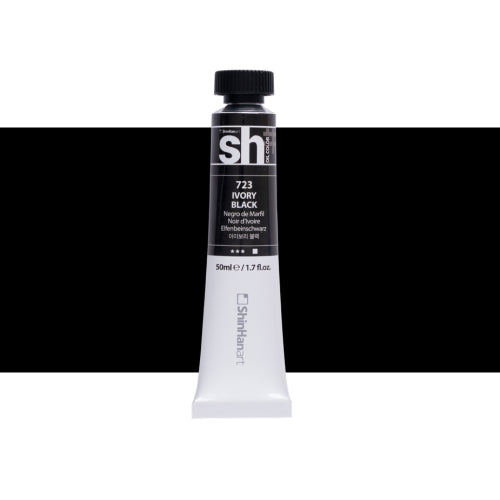ShinHan SH 50ml Oil Colour Paints  IVORY BLACK