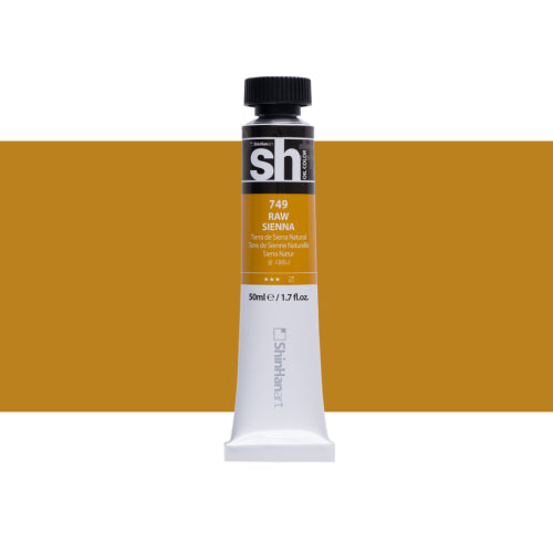 ShinHan SH 50ml Oil Colour Paints  RAW SIENNA