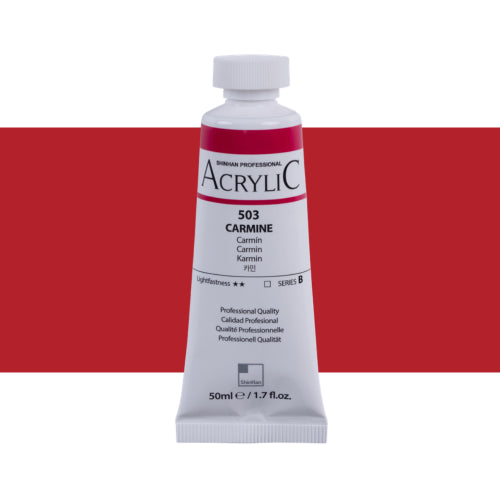 ShinHan Professional 50ml Acrylic Paints CARMINE