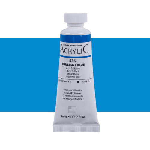 ShinHan Professional 50ml Acrylic Paints BRILLIANT BLUE