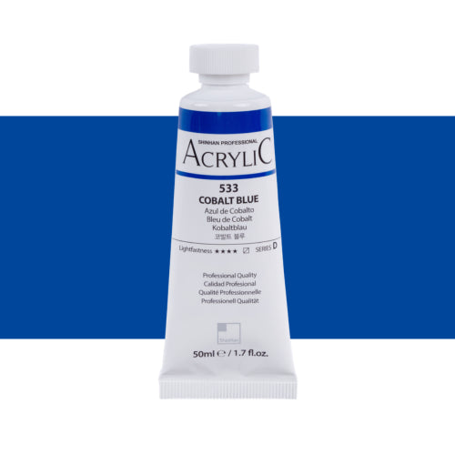 ShinHan Professional 50ml Acrylic Paints COBALT BLUE