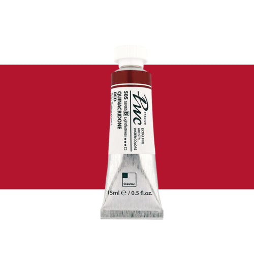 ShinHan PWC Extra Fine 15ml Watercolour Paint QUINACRIDONE RED