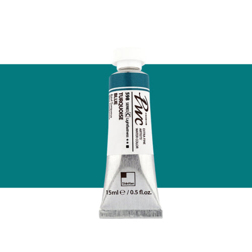 ShinHan PWC Extra Fine 15ml Watercolour Paint TURQUOISE BLUE