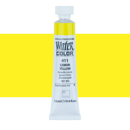 ShinHan Professional 12ml Watercolour Paints LEMON YELLOW