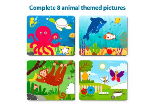 Skillm - Dot It! Farm Wild & Underwater Animals