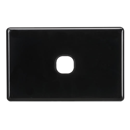1 GANG BLANK SWITCH BLACK PK10