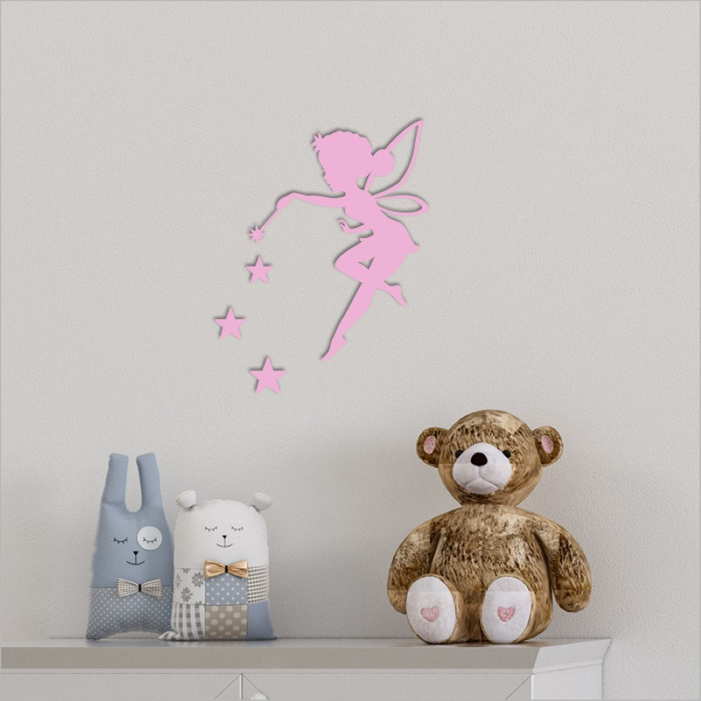 Wall Art - Tinkerbell 8 (Pink MDF)