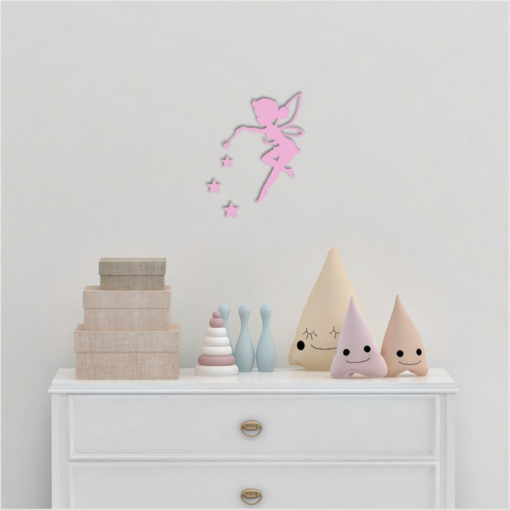 Wall Art - Tinkerbell 8 (Pink MDF)