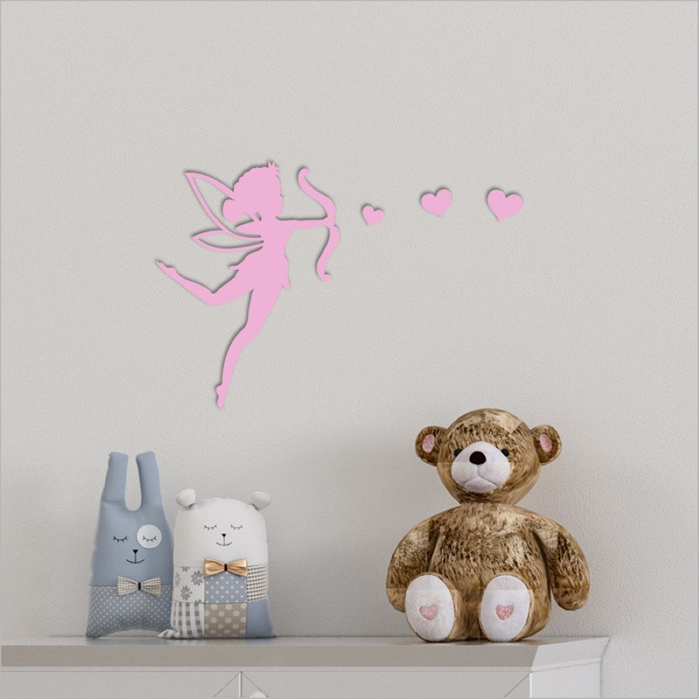 Wall Art - Tinkerbell 9 (Pink MDF)