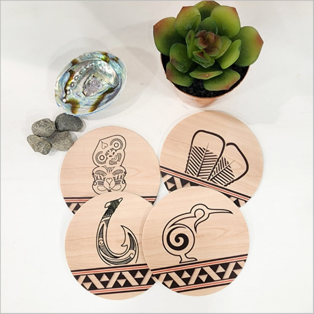 Coasters Set - Taniko Series (10cm)