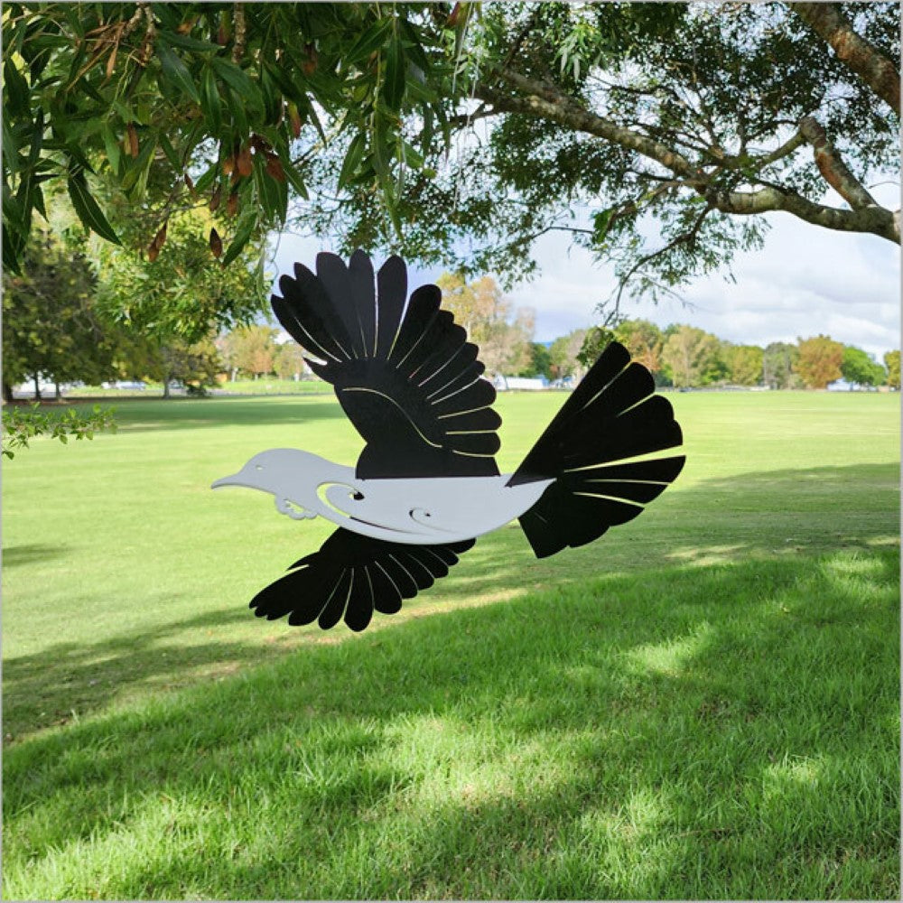 Wall Décor - Large Flying Bird Tui (41cm)