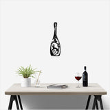 Wall Art - Wine Bottle Small (Black ACM)