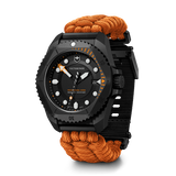 Watch - VICTORINOX Dive Pro 43mm Black Dial Orange Paracord Strap
