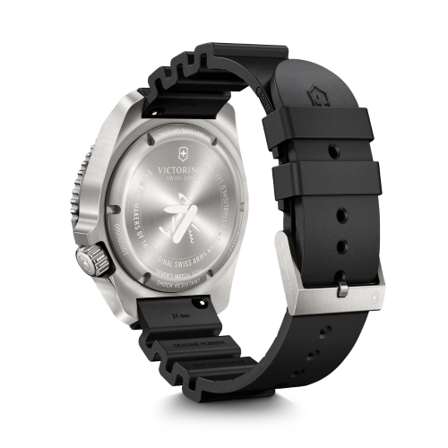 Watch - VICTORINOX Dive Pro 43mm Black Dial Black Rubber Strap