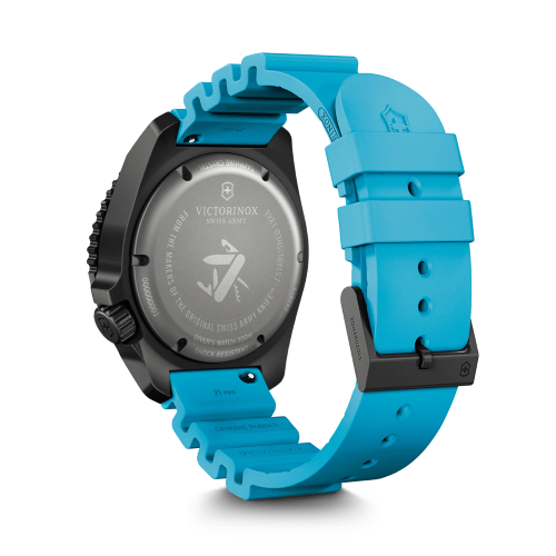 Watch - VICTORINOX Dive Pro 43mm Black Dial Blue Rubber Strap