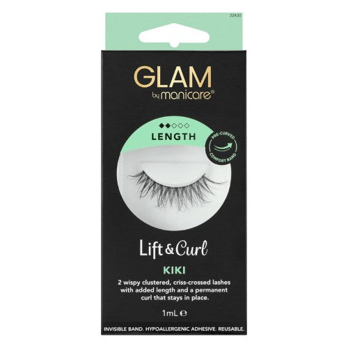 Lashes - Glam by Manicare Lift & Curl Kiki (3 Packs)