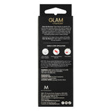 Press on Nail Kit - Glam by Manicare Ready Pre Glued  Candy Apple Red (6 Pacs)